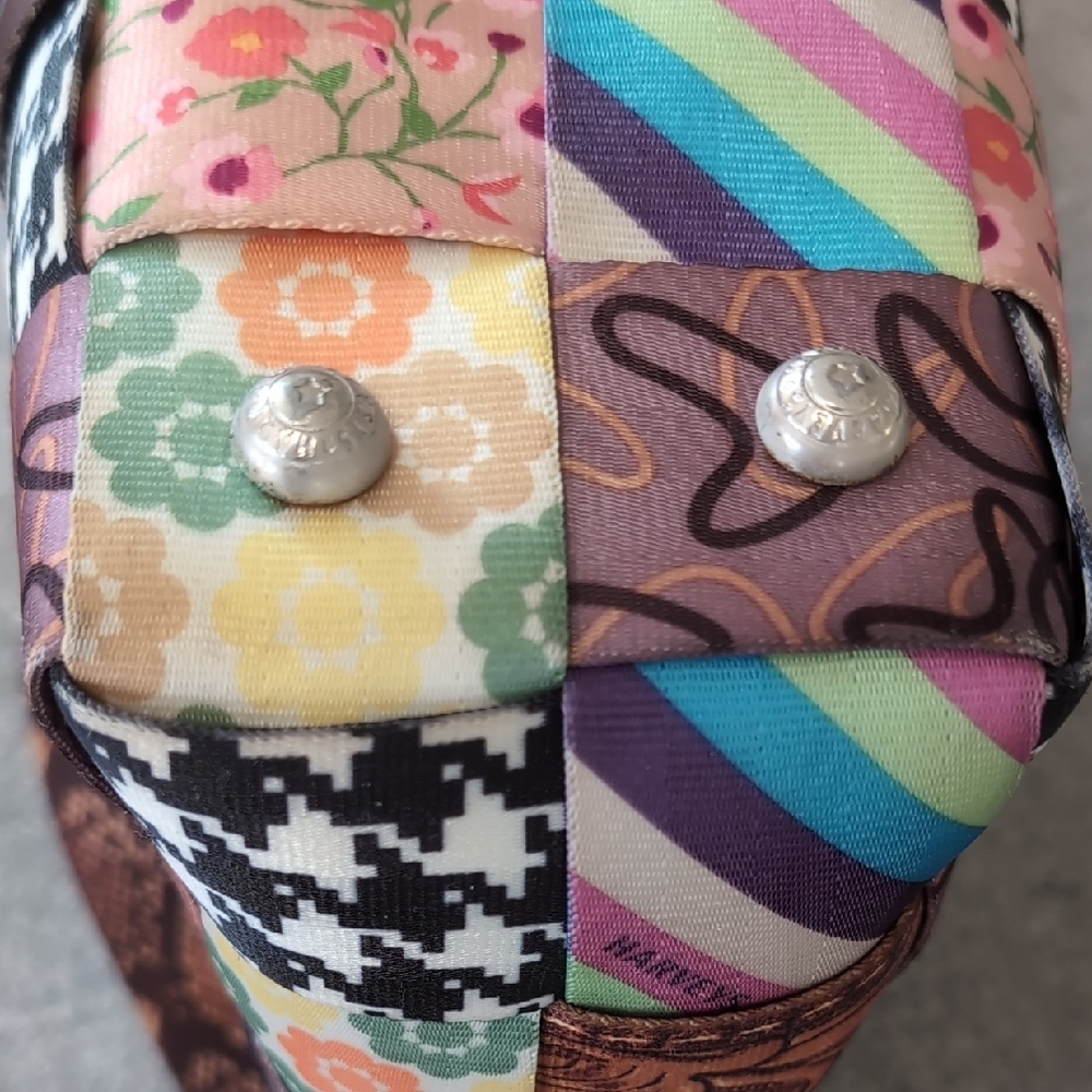 Harveys Multicolor Patchwork Shoulder Bag - image 4